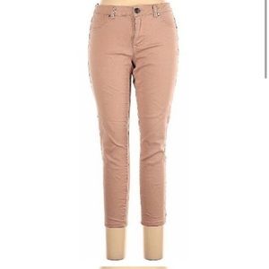 1822 Skinny Denim Capri Jeggins Size 14